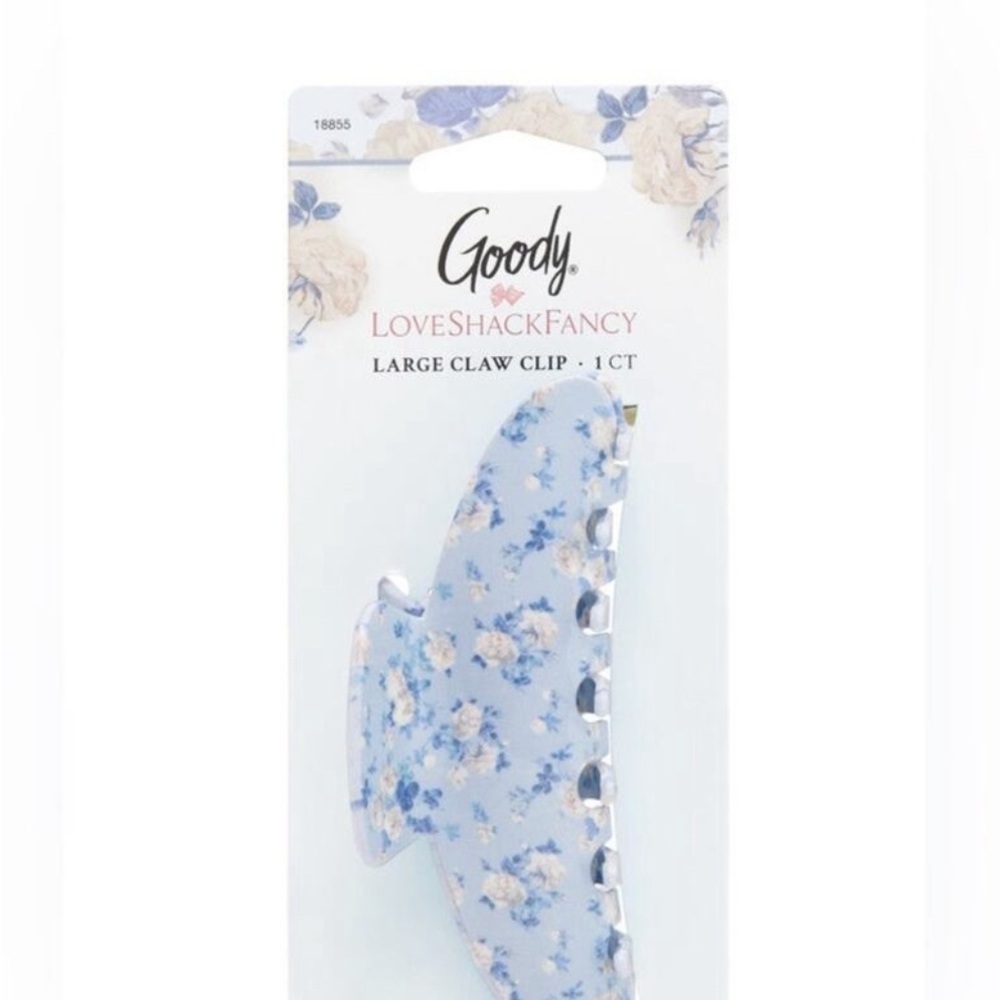 Goody LoveShackFancy Floral Claw Clip
